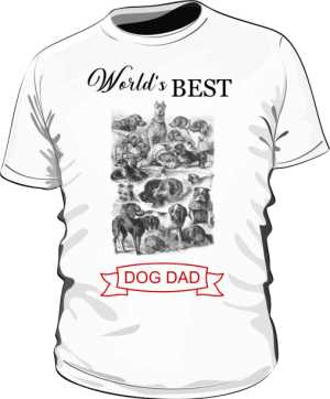 The Words Best Dog Dad