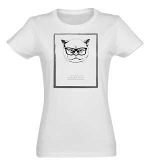 Koszulka Damska Malkontent Kot Podły