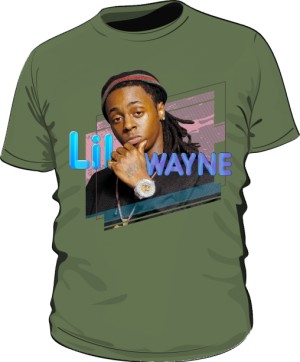 Koszulka z nadrukiem Lil Wayne
