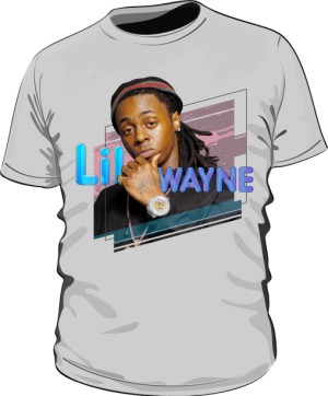Koszulka z nadrukiem Lil Wayne