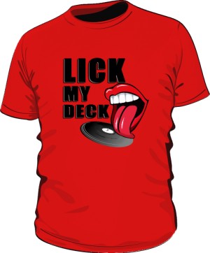 Koszulka Lick My Deck M Cze 004