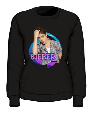 Bluza z nadrukiem Justin Bieber