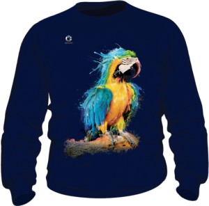 Niebieska Papuga bluza