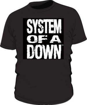 Koszulka System Of A Down czarna