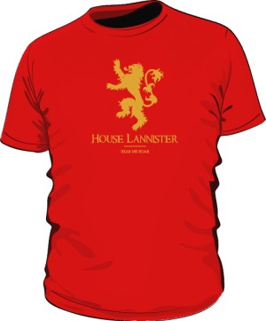 House Lannister koszulka MĘSKA