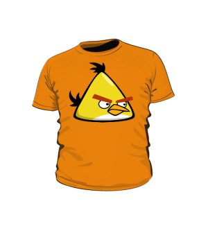 Koszulka dziecięca pomarańczowa Yellow