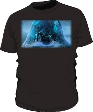 Koszulka męska czarna Frozen Throne