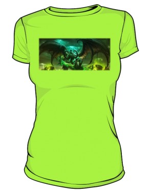 Koszulka damska jasna zieleń Legion