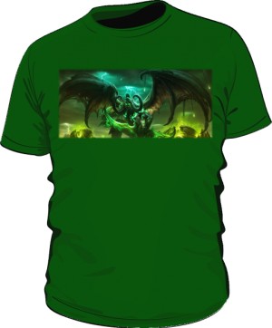 Koszulka męska zielona Legion