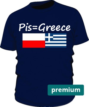 koszulka greece niebieska