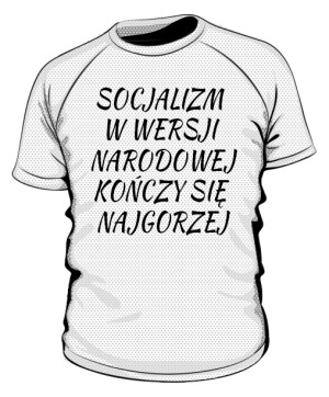 koszulka socjalizm sportowa