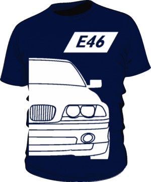 E46 Koszulka Granatowa