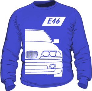 E46 Bluza Niebieska