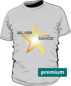podkoszulka premium SILVER DANCE szara