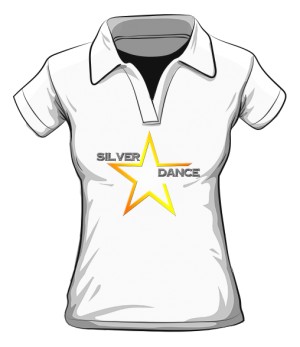 koszulka polo kobieca SILVER DANCE
