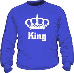 Bluza King Korona bez Kaptura