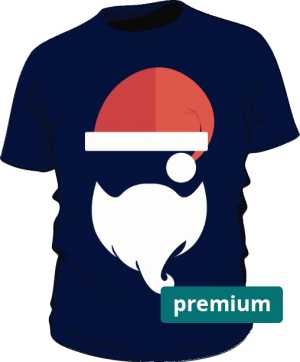 Koszulka Premium z Mikołajem