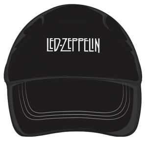 Czarna czapka Led Zeppelin logo