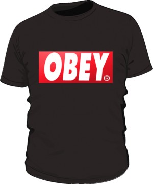 BE OBEY T Shirt Damski
