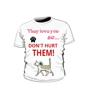Koszulka stop animal cruelty