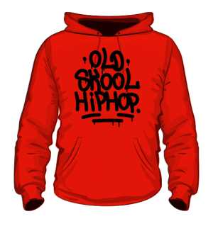 Bluza z kapturem Old Skool Hiphop