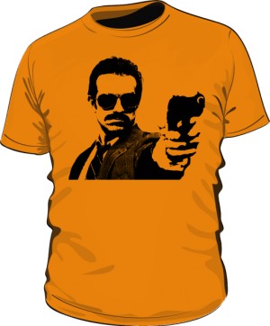 Koszulka GUNSHOT pomarańczowa