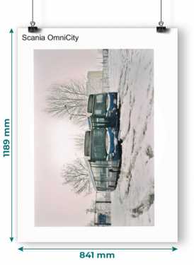 Plakat Scania OmniCity