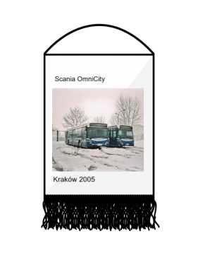 Proporczyk Scania OmniCity
