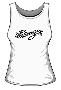 Koszulka Damska Bez Rękawków Racing