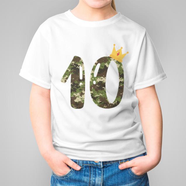 10 Urodziny moro koszulka dziecięca