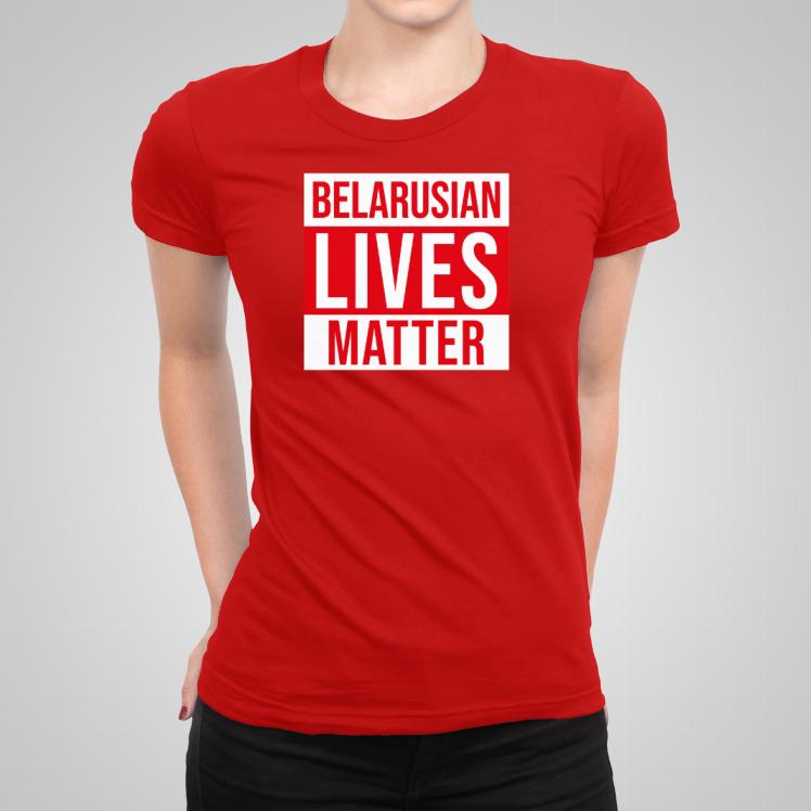 Belarusian lives matter koszulka damska