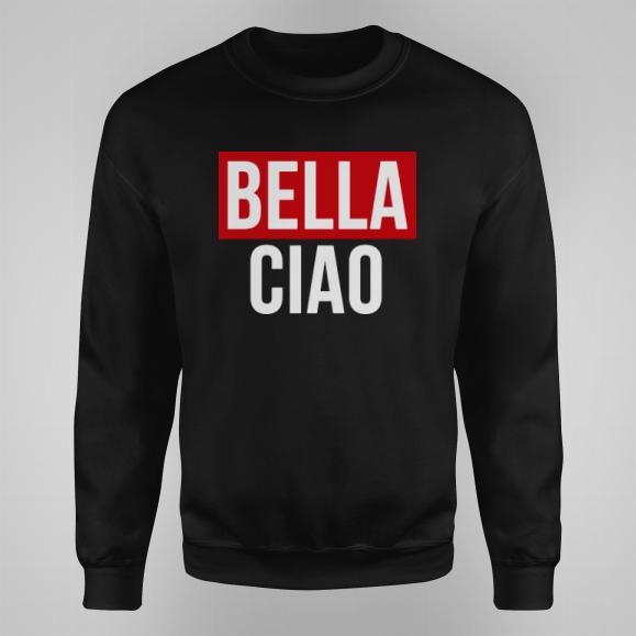 Bella Ciao bluza męska bez kaptura