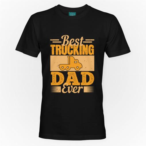 Best trucking dad koszulka męska