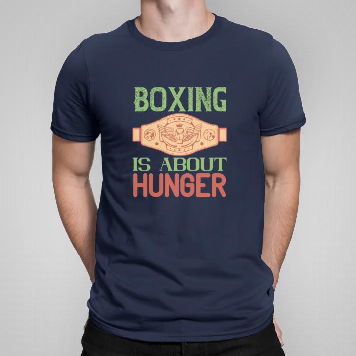 Boks to głód koszulka męska