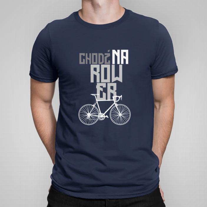 Chodź na rower koszulka męska