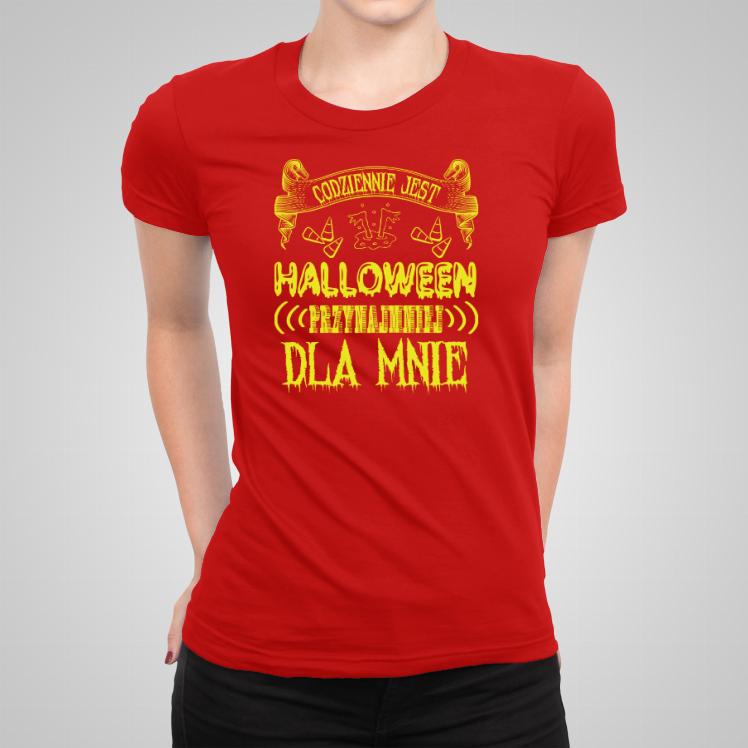 Codzienne Halloween koszulka damska