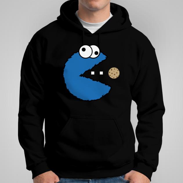 Cookie Monster Pac Man bluza męska
