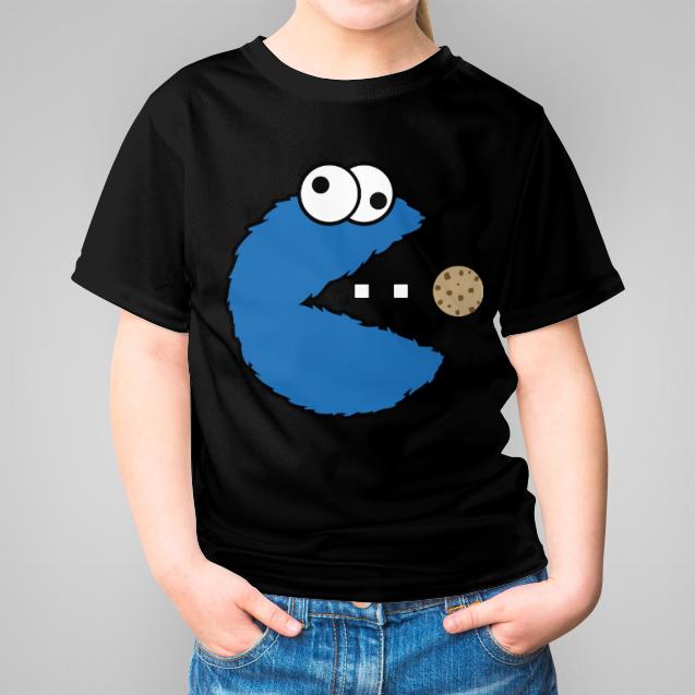 Cookie Monster Pac Man koszulka dziecięca