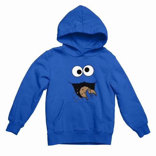 Cookie Monster bluza dziecieca kaptur 2.0