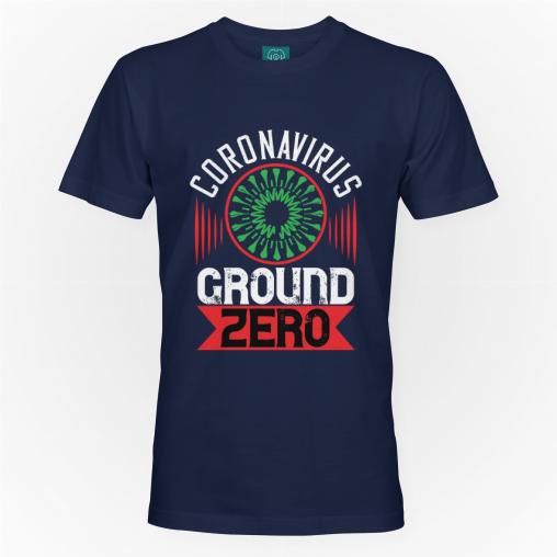 Corona Virus Ground Zero koszulka męska