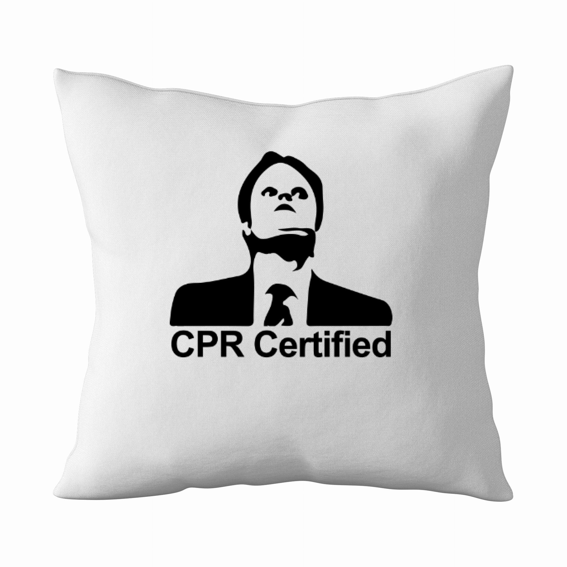 CPR Certified poduszka