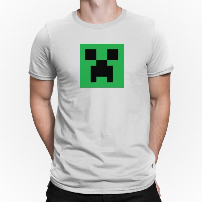 Creeper Minecraft koszulka męska economy