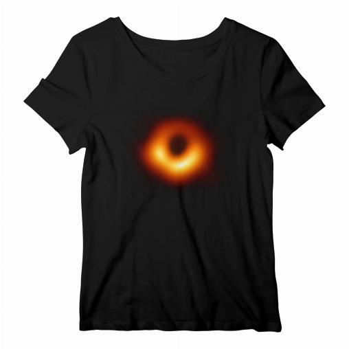 Czarna dziura koszulka damska 2.0