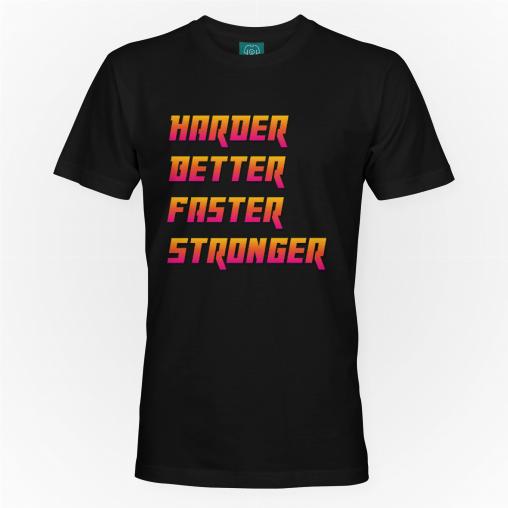 Daft Punk Harder Better koszulka męska