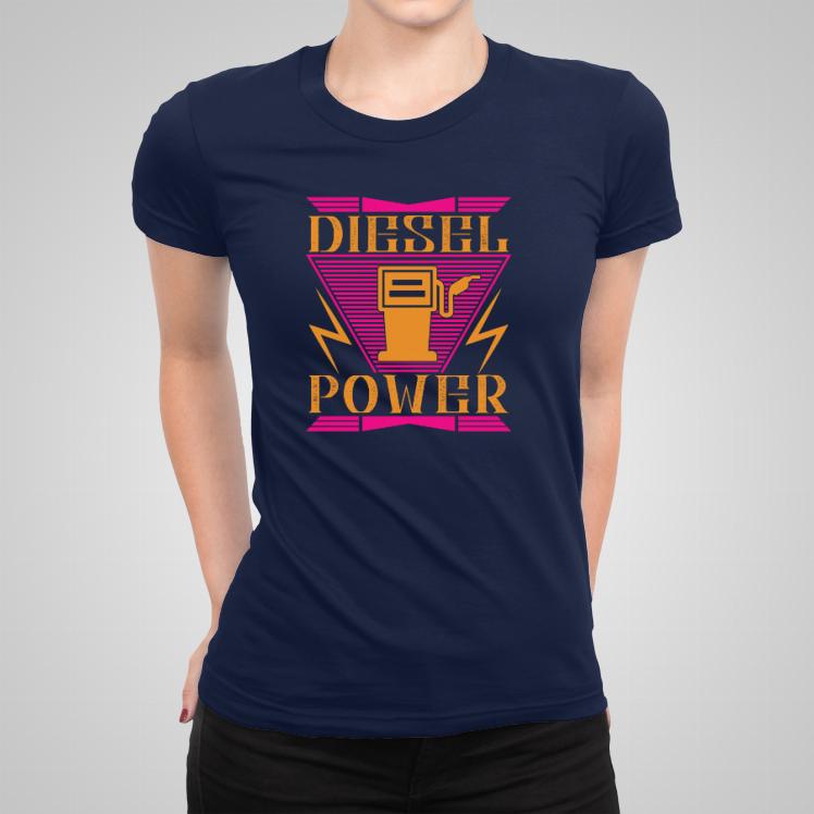 Diesel power koszulka damska