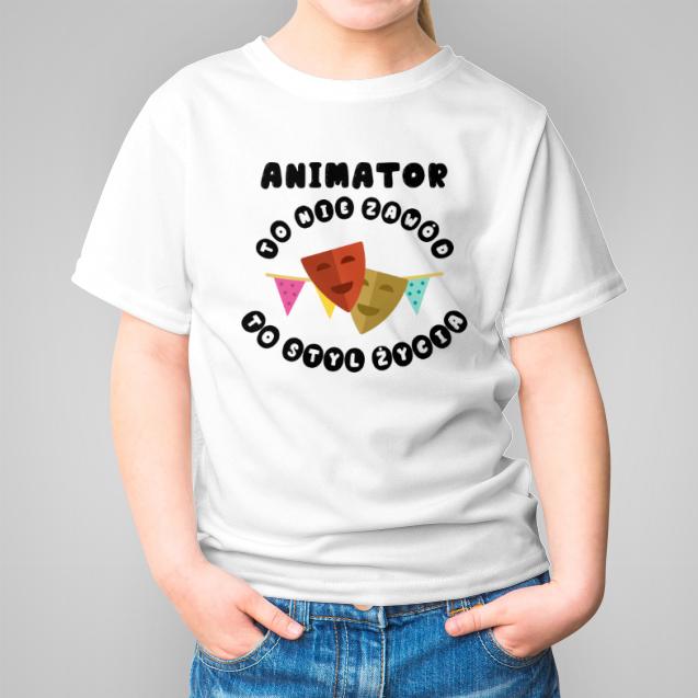 Dla animatora koszulka dziecięca
