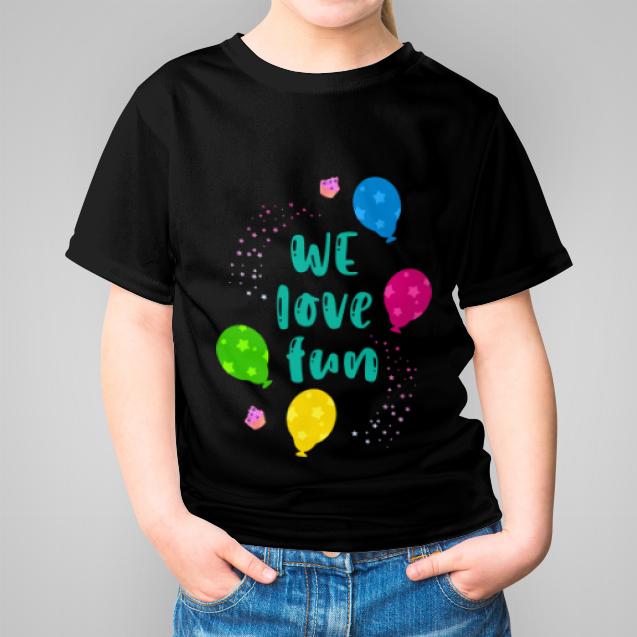 Dla dziecka Love Fun koszulka dziecięca