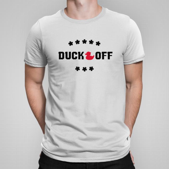 Duck off koszulka męska