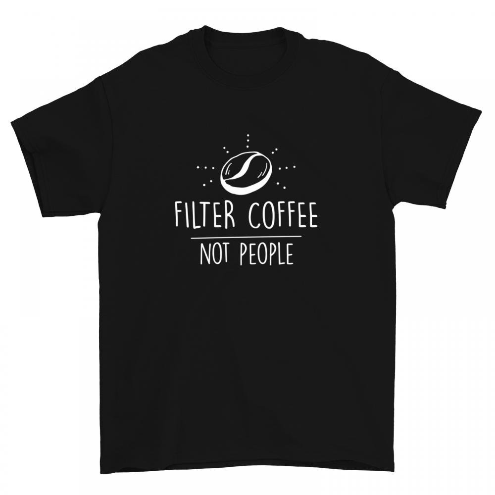 Filter coffee biały koszulka męska