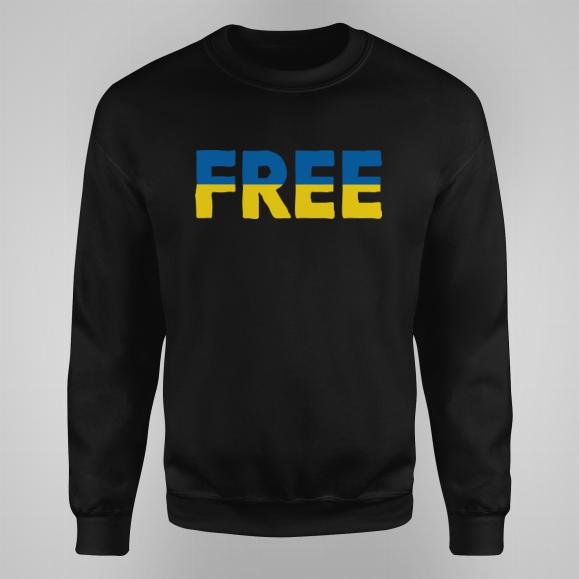 Free Ukraina bluza męska bez kaptura